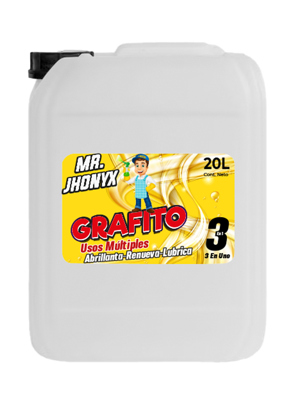 GRAFITO 3 EN 1 MR. JHONYX - Image 3
