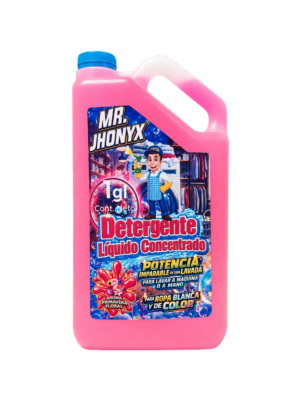 DETERGENTE LÍQUIDO MR. JHONYX AROMA PRIMAVERA FLORAL