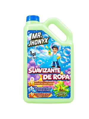 SUAVIZANTE DE ROPA MR. JHONYX AROMA MANZANA CANELA